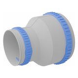 Муфта переходная ТИХОНЯ СПВ ПЭ МПРФ-160/2х110 из АБС-пластика для СПВ ПЭ, с кольцами фиксации, с D160 на 2 выхода D110