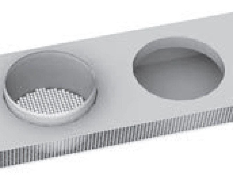 Декоративная решётка Komfovent LD-125-RAL9003
