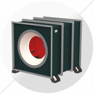 Канальный вентилятор ВРК №2,8, Ø280 мм