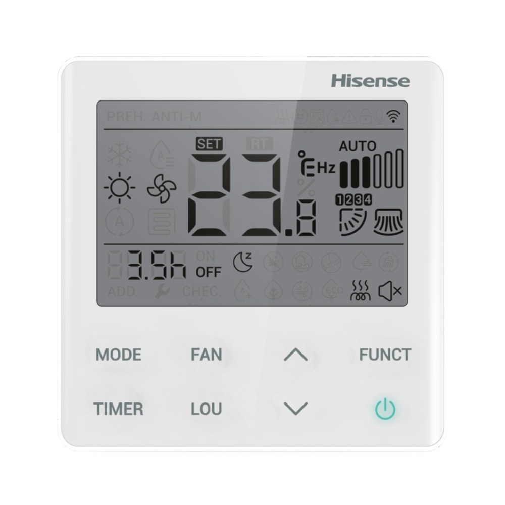 Инверторная сплит-система канального типа Hisense HEAVY EU DC Inverter AUD-60UX4REH8/AUW-60U6RW8 WI-FI