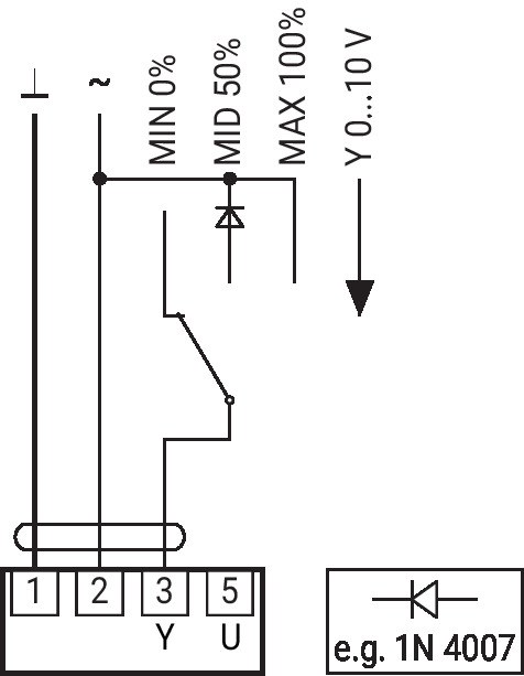 GM24A-MP-TP — Поворотный переключатель