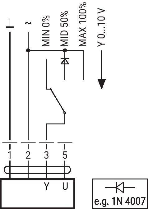GM24A-MP — Поворотный переключатель