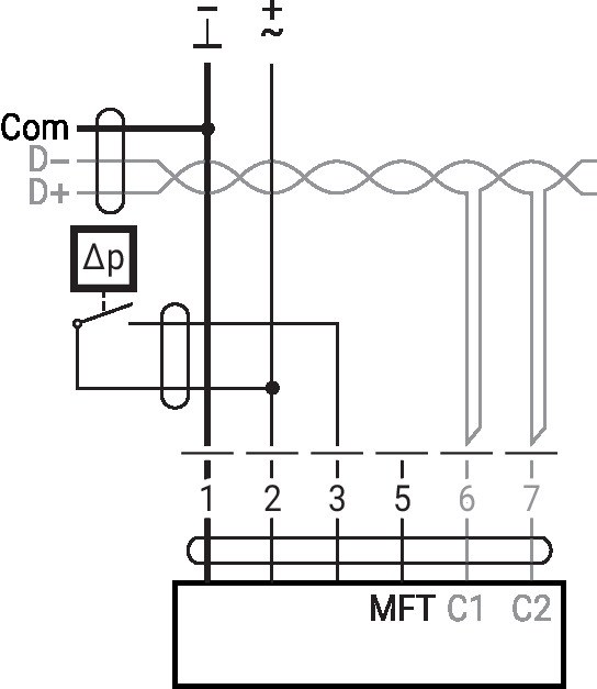 NM24A-MOD — Схема подключения